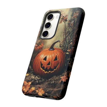 Vintage Style Halloween Jack-o'-Lantern Phone Cover