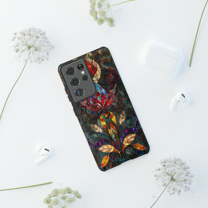 Art Deco Stained Glass floral Phone Case