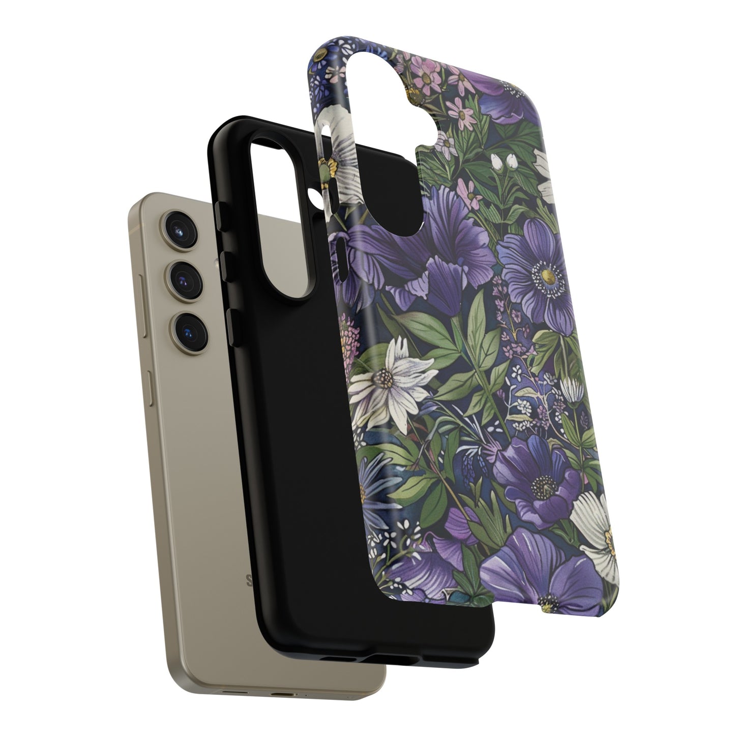 Floral Sage Purple Wildflower Phone Case