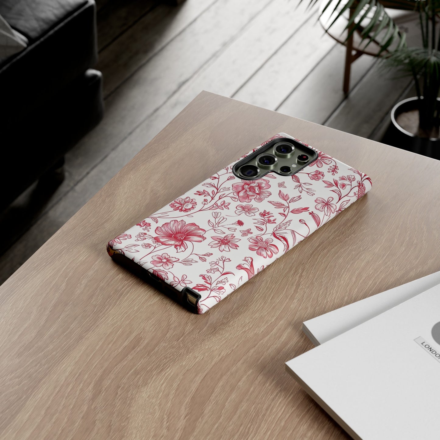 Pink Floral Wildflower Phone Case