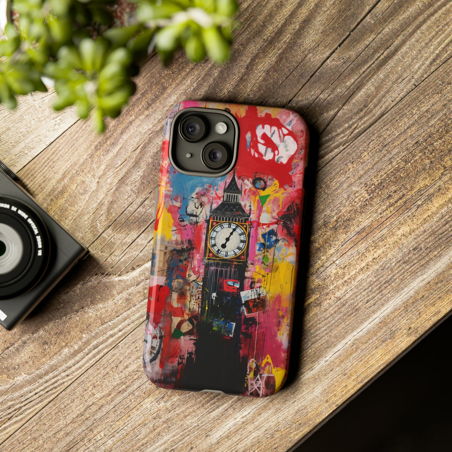 Big Ben London Street Art Phone Case