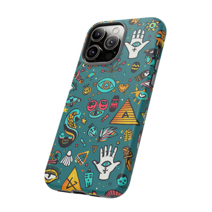 UFOs and Ancient Egypt Talisman Collage Phone Case