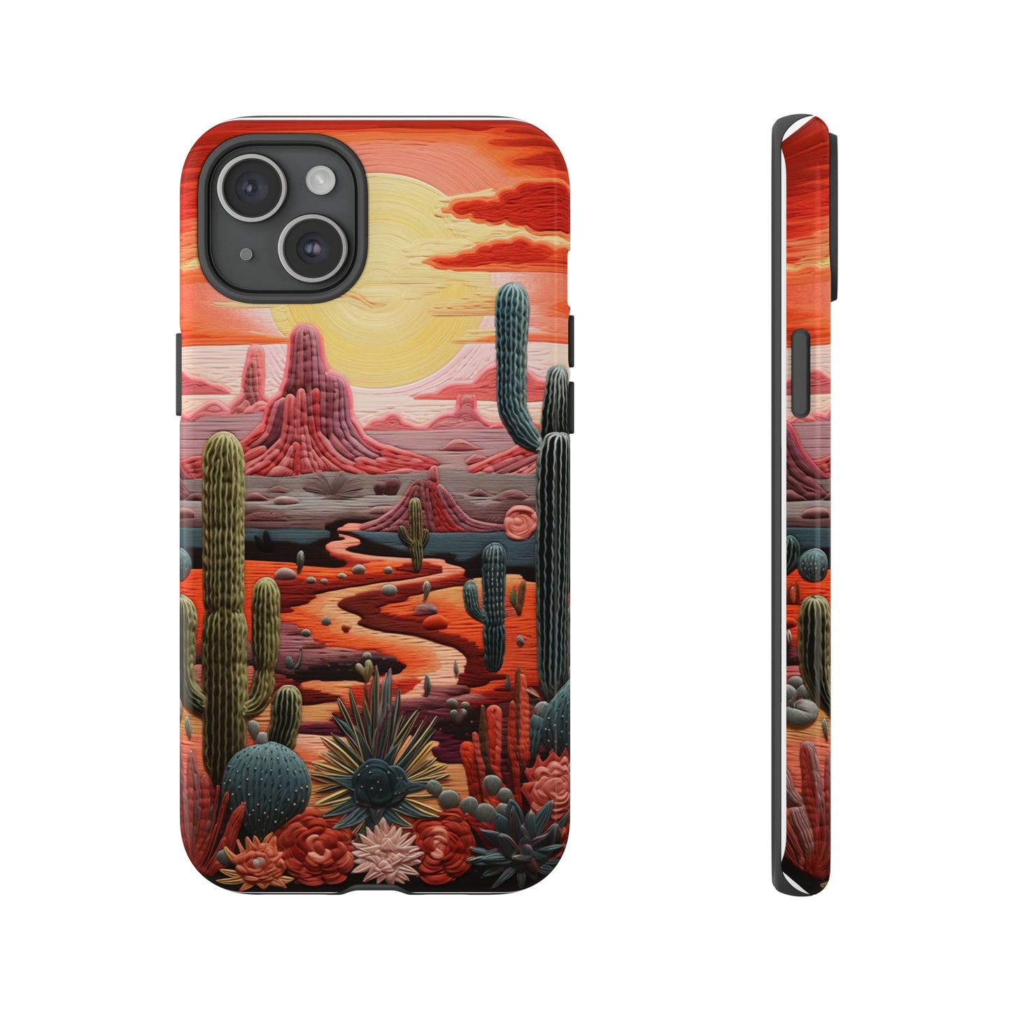 Cactus Desert Sunset Phone Case