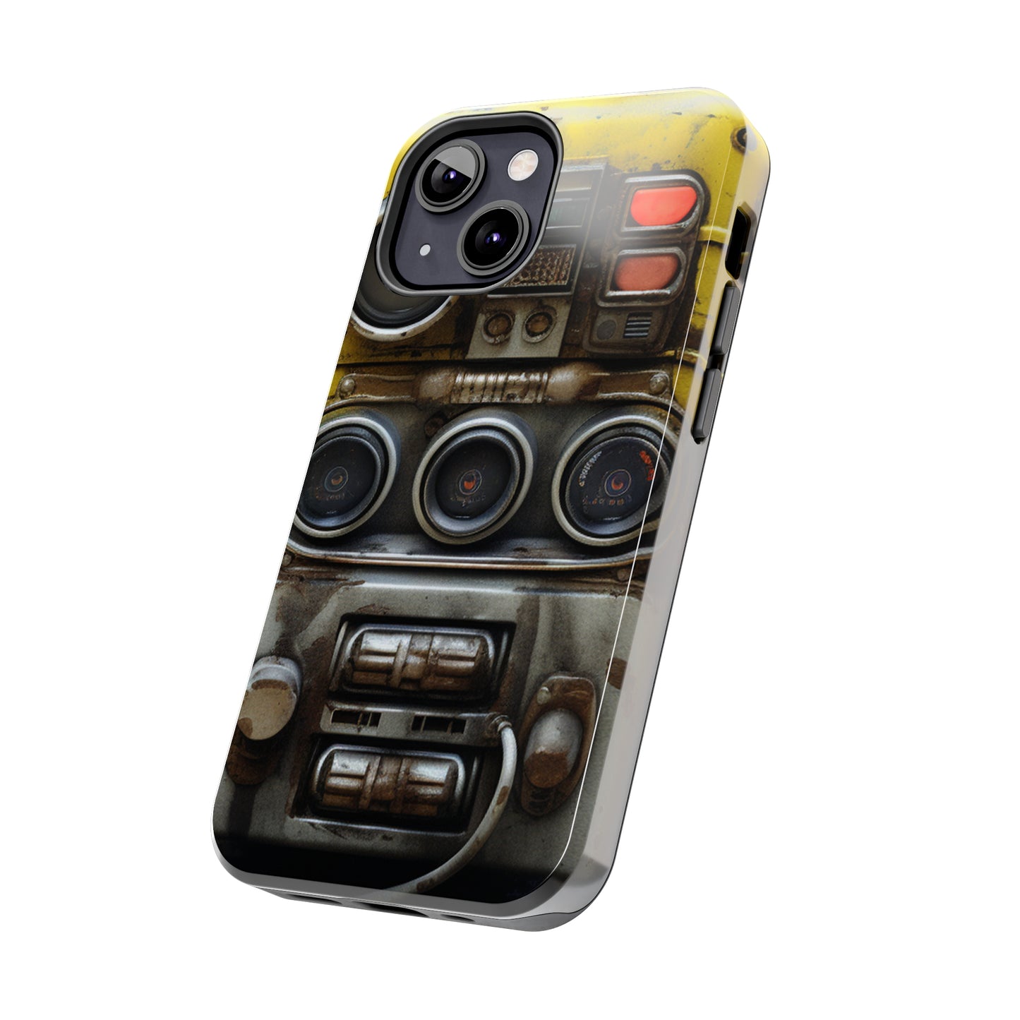 Cyberpunk Fallout Communicator iPhone Case