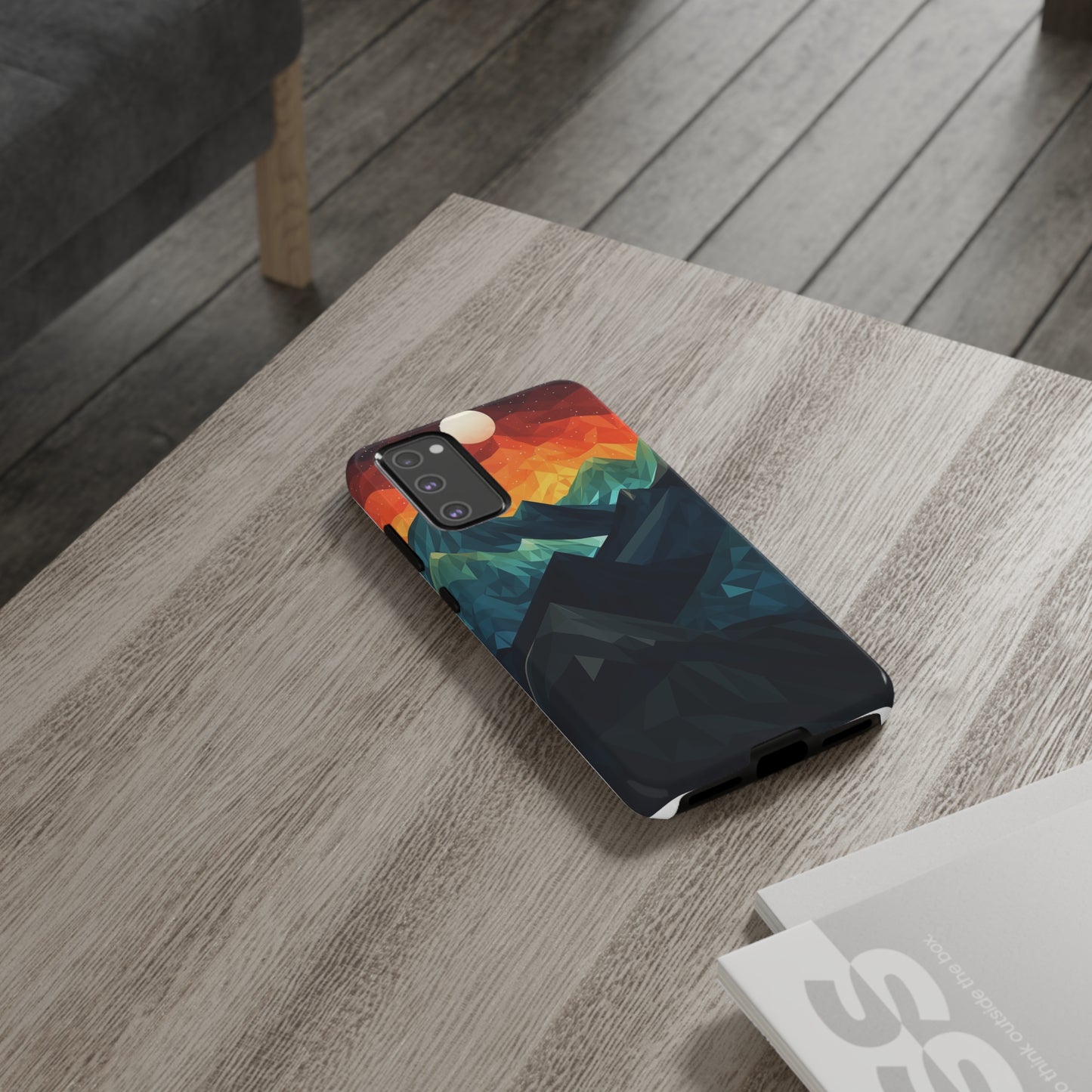 Mountain Abstract Tough Case | Embrace Nature's Beauty with a Durable Phone Case