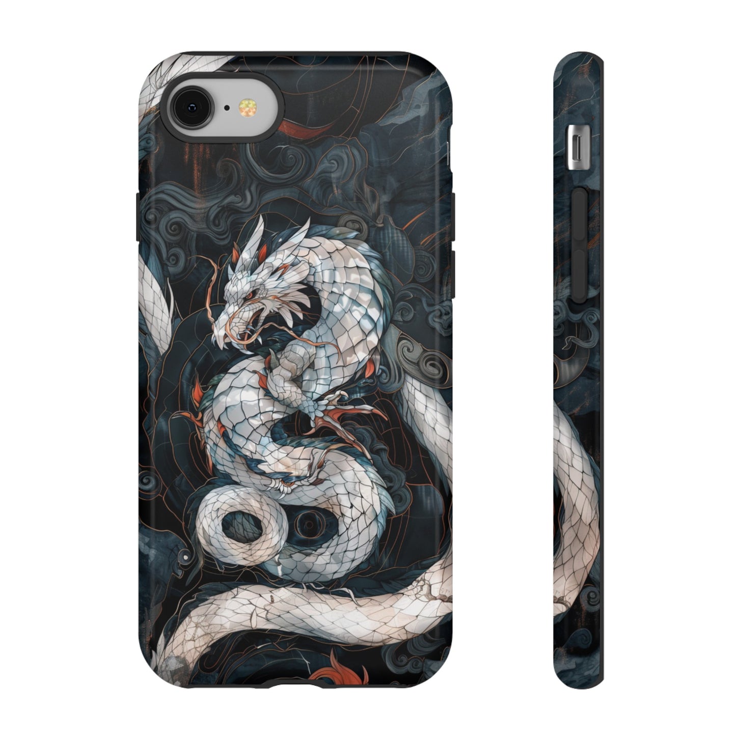 Year of the Dragon Stained Glass Illusion Phone Case