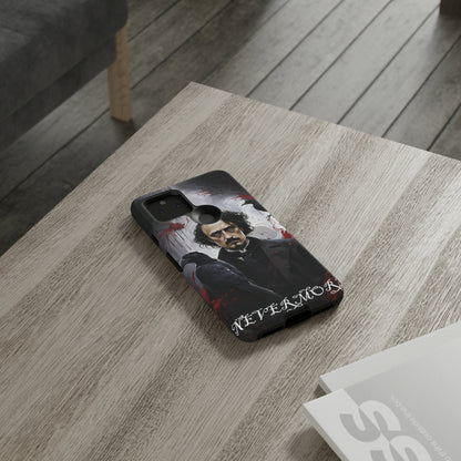 Nevermore Edgar Allen Poe, gothic Raven, Retro Samsung Galaxy Phone iPhone 15, 14 Plus 13 12 7 8 Se Horror Dark Academia Style goth Vibe