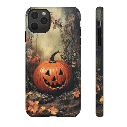 Vintage Style Halloween Jack-o'-Lantern Phone Cover