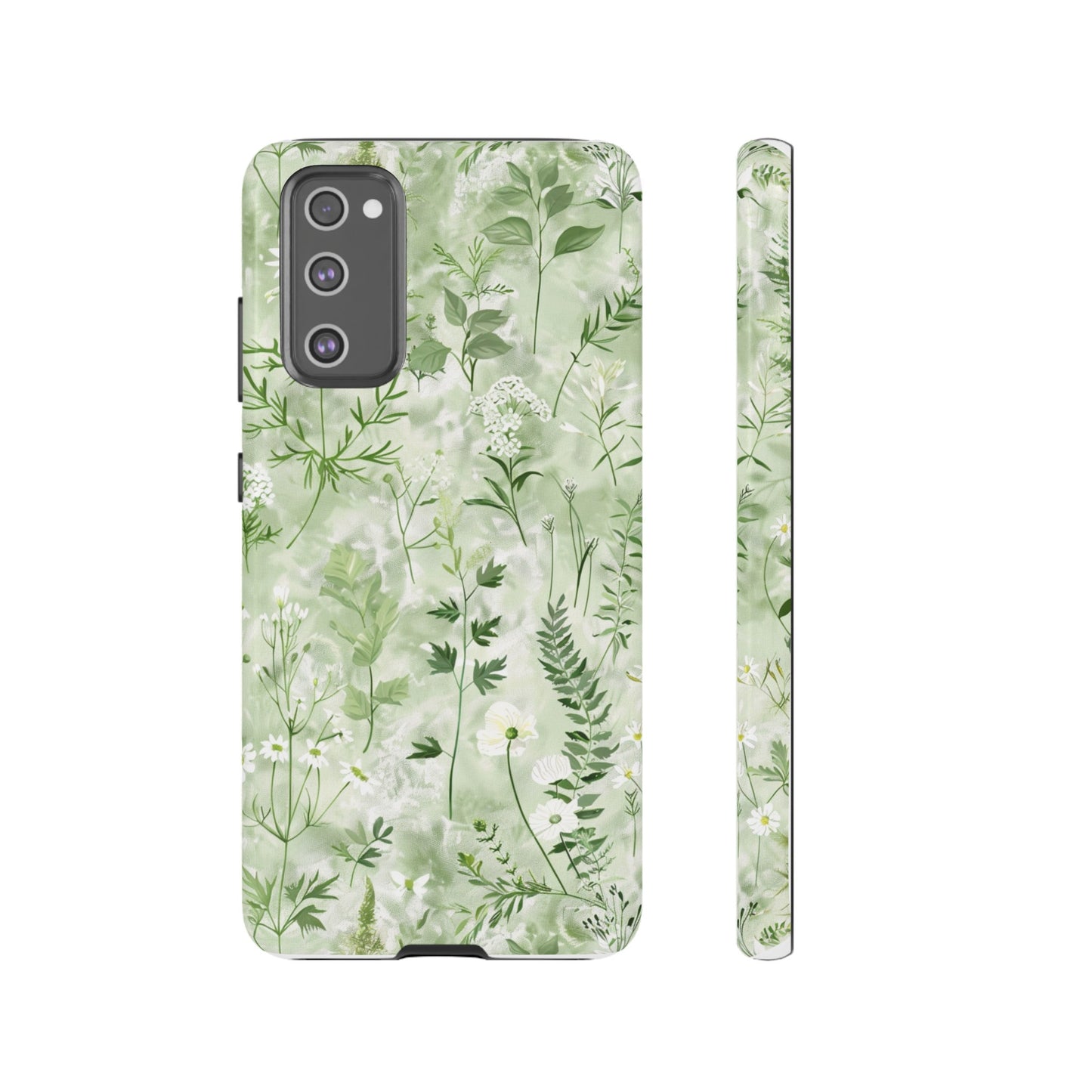 Floral Sage Green Wildflower Phone Case