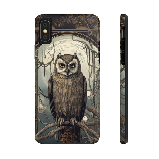 The Hermit Owl Tarot iPhone Tough Case