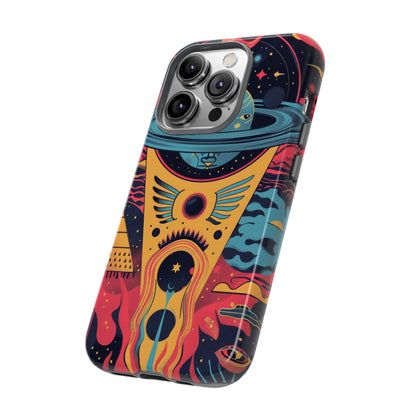 Cosmic Journey Space and Time Phone Case