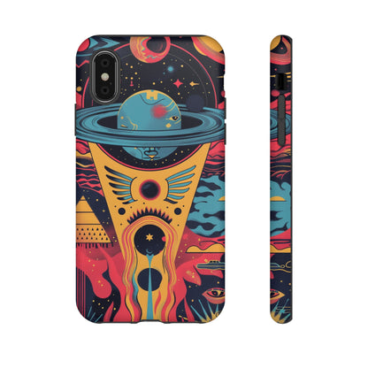 Cosmic Journey Space and Time Phone Case