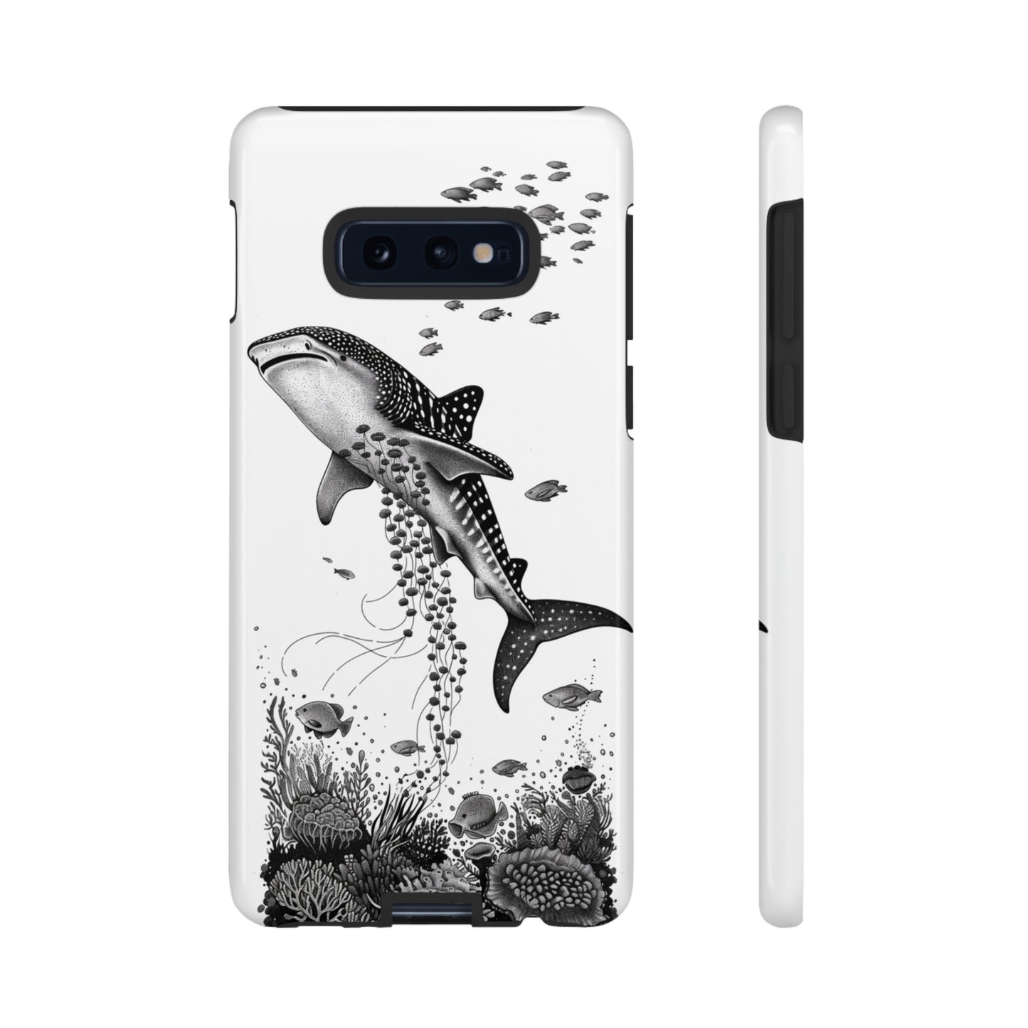 Whale Shark, Turtle, Manta Ray Phone Case