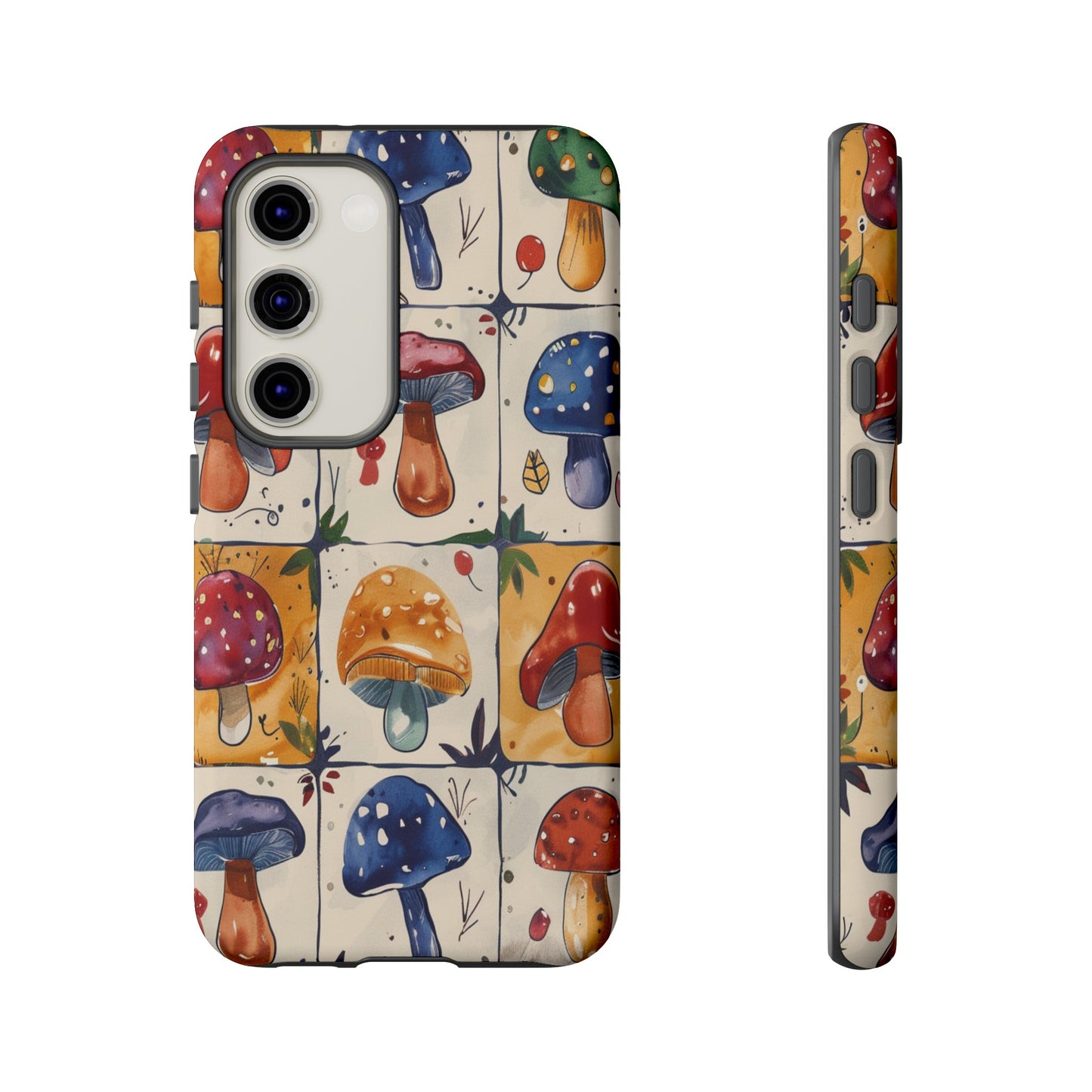 Trippy Magic Mushroom Toadstools Phone Case