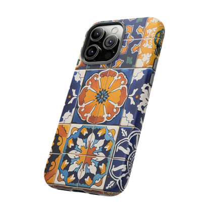 Mexican Tile iPhone Case Colorful Floral Phone Case