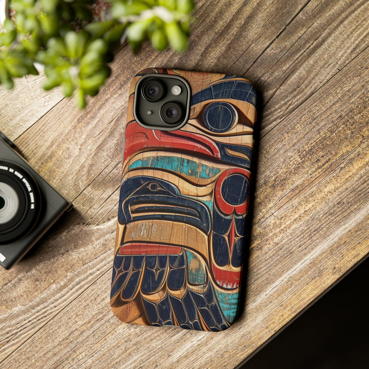 Native American Northwest Tribal Totem Phone Case