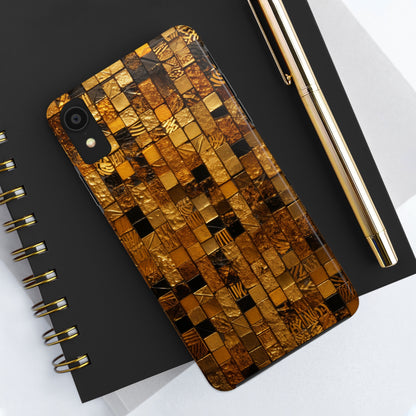 Golden Tile iPhone Case | Add Glamour and Elegance to Your Device