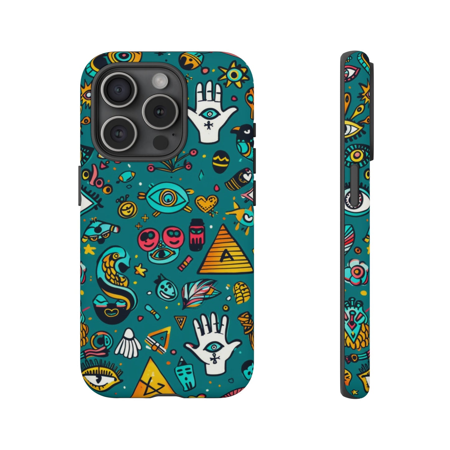 UFOs and Ancient Egypt Talisman Collage Phone Case