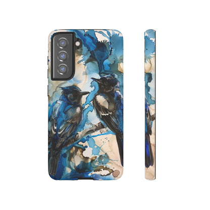 Blue Bird Watercolor Phone Case