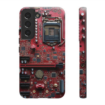 Open Circuit Naked Motherboard Technology Phone Case