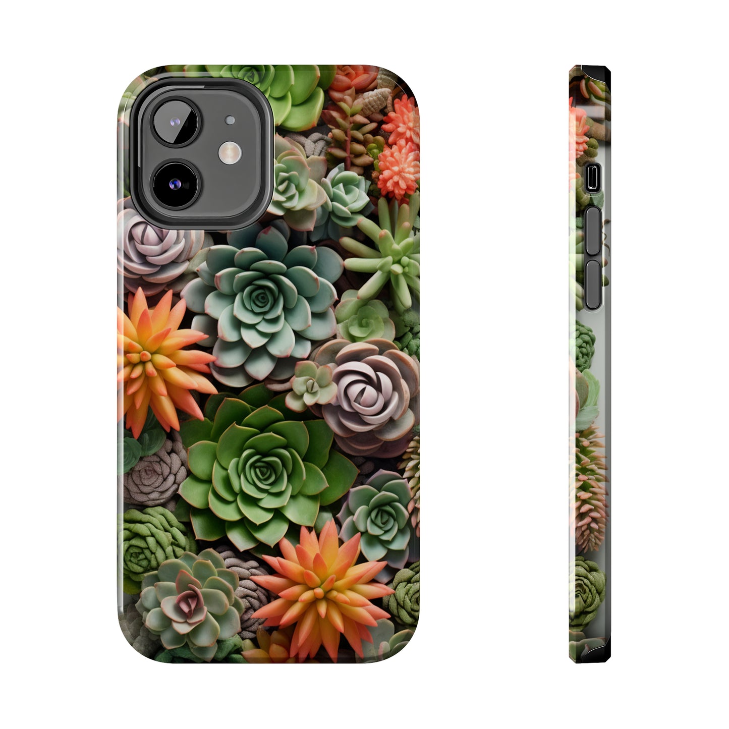 Succulent Desert Cactus Floral iPhone Case | Embrace the Beauty of Arid Elegance