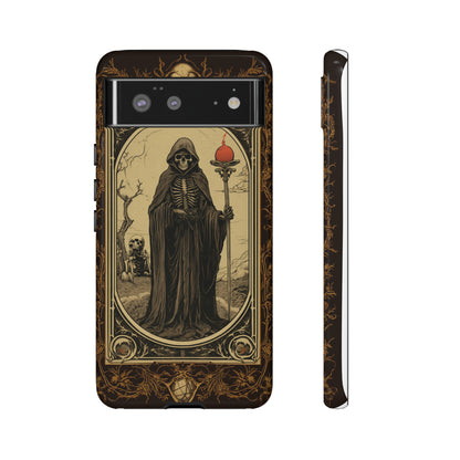 Death's Embrace: The Reaper Tarot Card