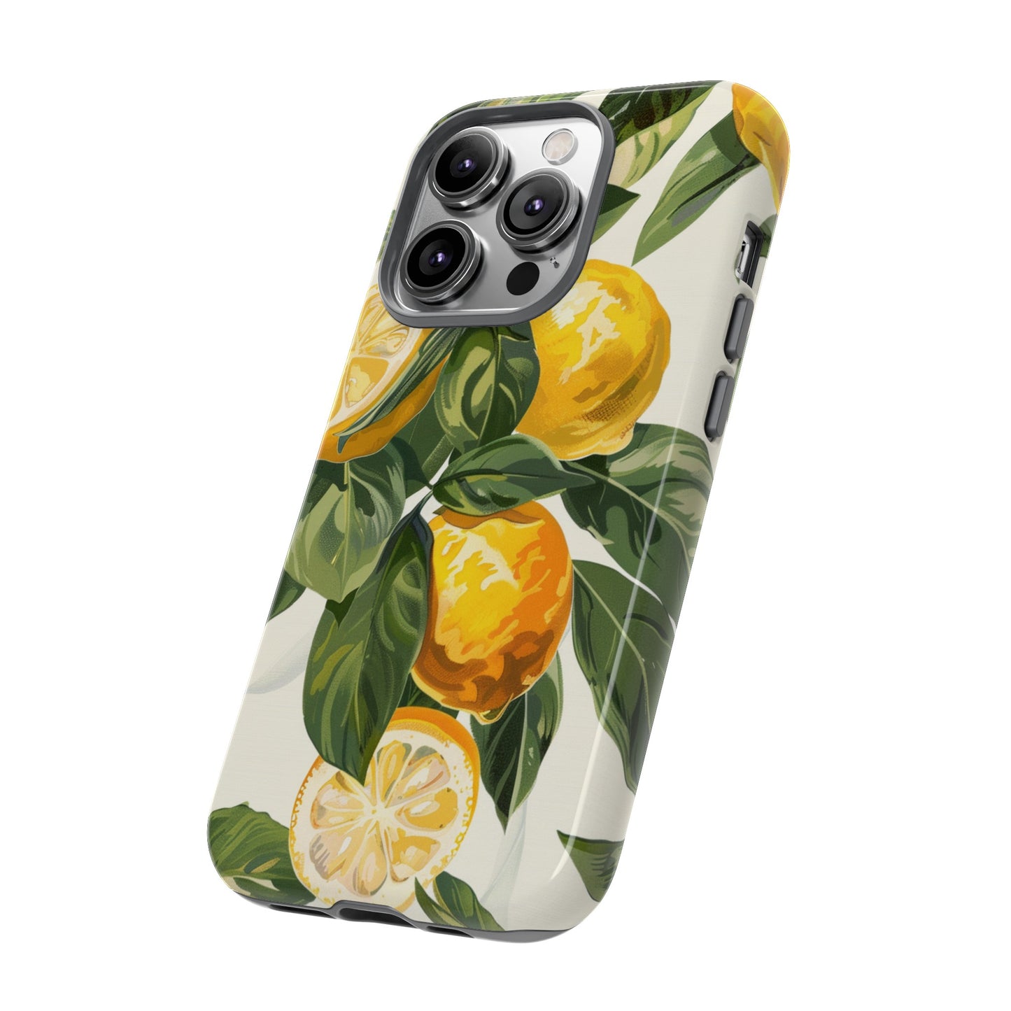 Yellow Lemon Italian  Painting iPhone 13 Case