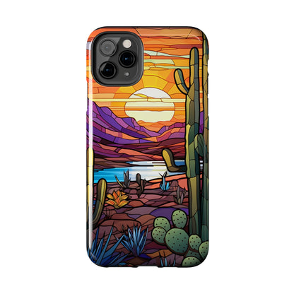 Cactus Desert Sunset