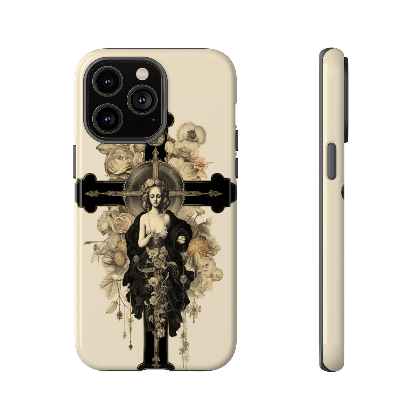 IPhone Case Vintage Retro Gothic - A Timeless Symbol of Elegance for Google Pixel, iPhone, and Samsung Cases