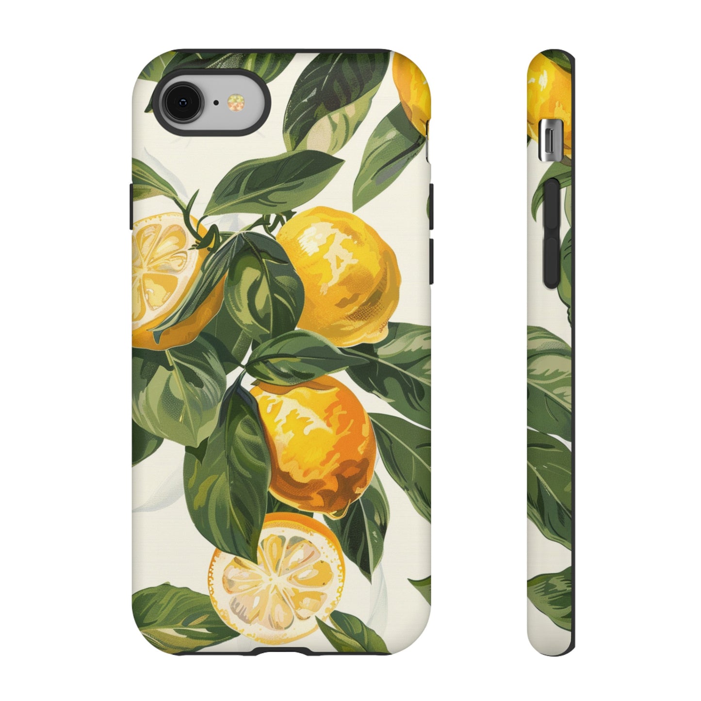 Yellow Lemon Italian  Painting iPhone 13 Case