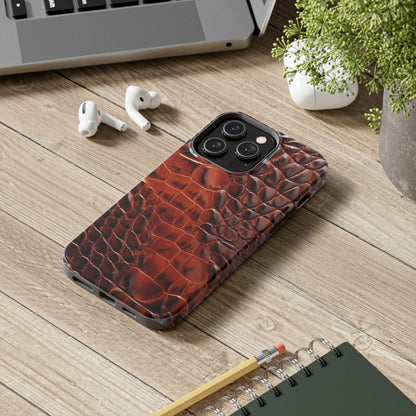 Alligator Skin Texture iPhone Case | Embrace Luxurious Style and Protection