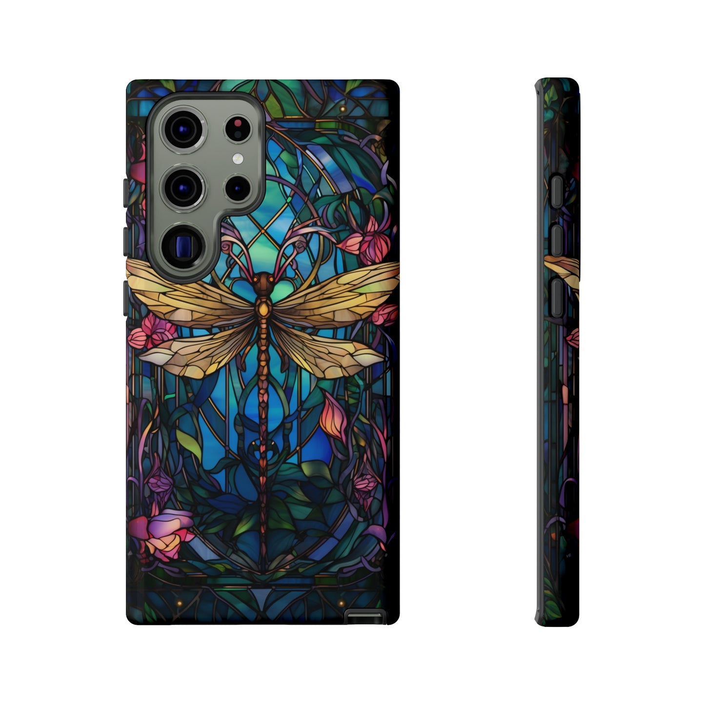 Art Nouveau Dragonfly - A Timeless Symbol of Elegance for Google Pixel, iPhone, and Samsung Cases