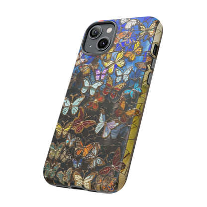 Butterfly Flower Garden Painting Phone Case