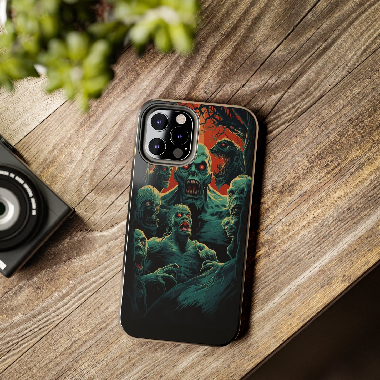 Halloween Mummy Monster iPhone Case