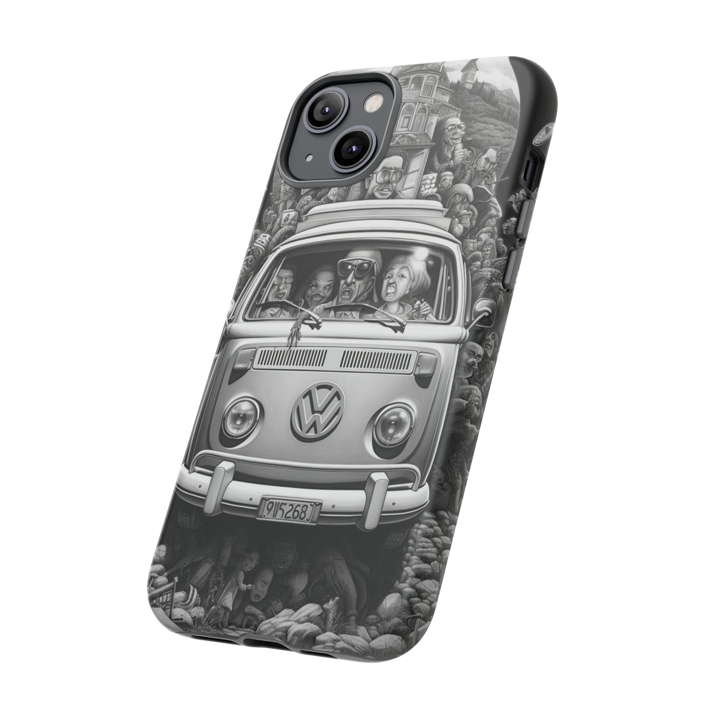 Vintage VW Camper Van iPhone Case