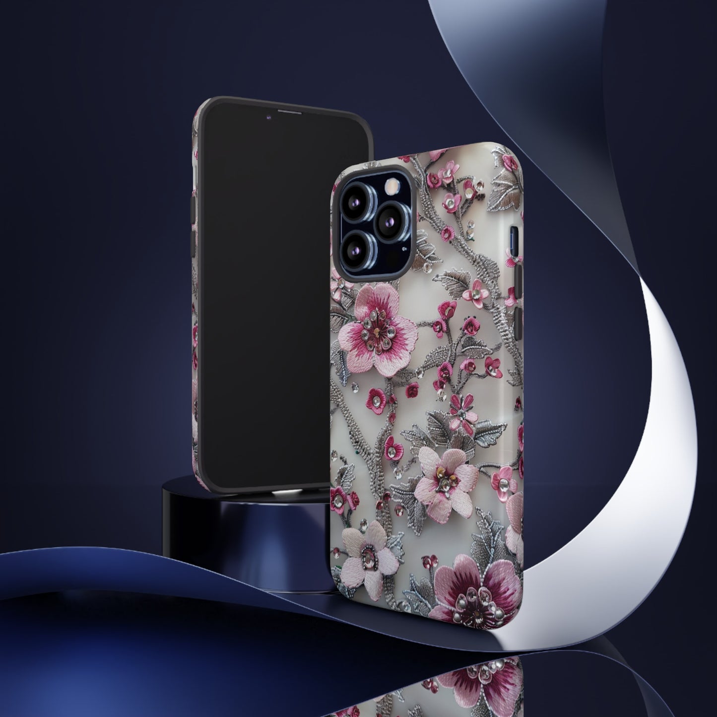 Coquette Aesthetic Floral Art iPhone 12 Case