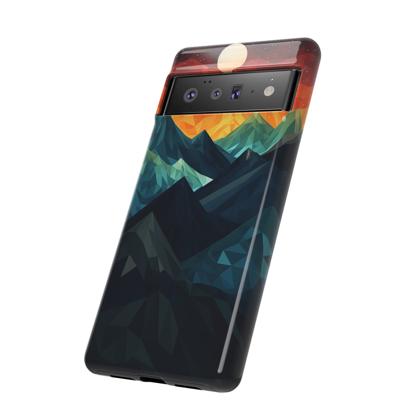 Mountain Abstract Tough Case | Embrace Nature's Beauty with a Durable Phone Case