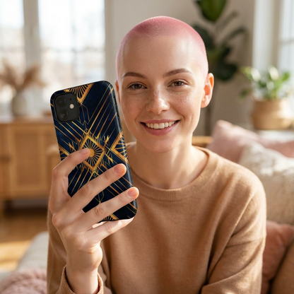 Art Deco geometric phone case vintage 1920s design