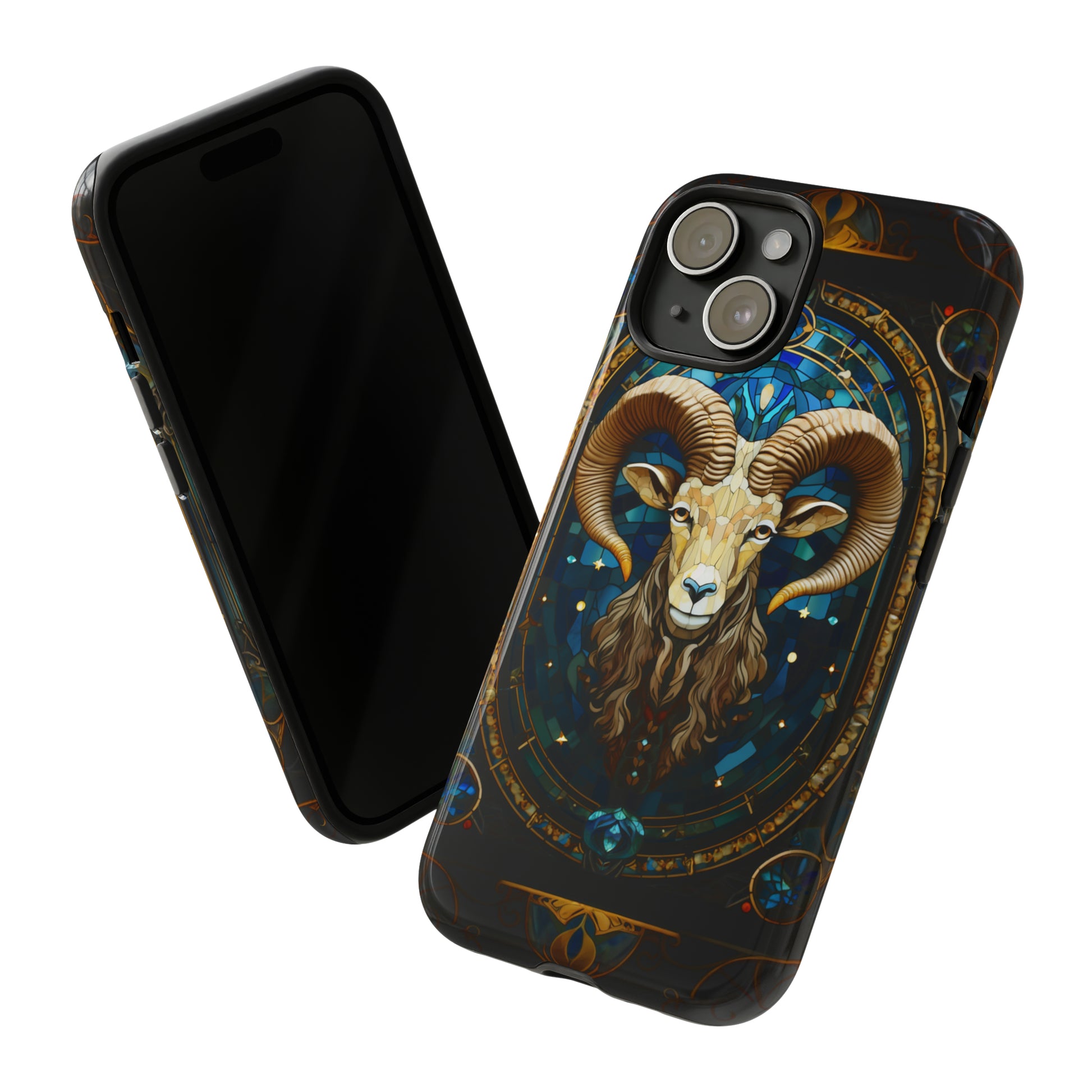 Celestial Aries Design Cover for iPhone 14 Pro Max