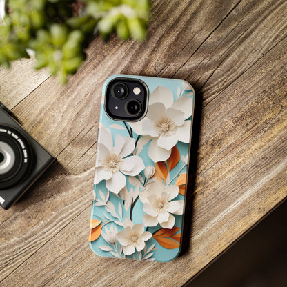 Paper Floral iPhone Case | Delicate Elegance and Nature-Inspired Beauty