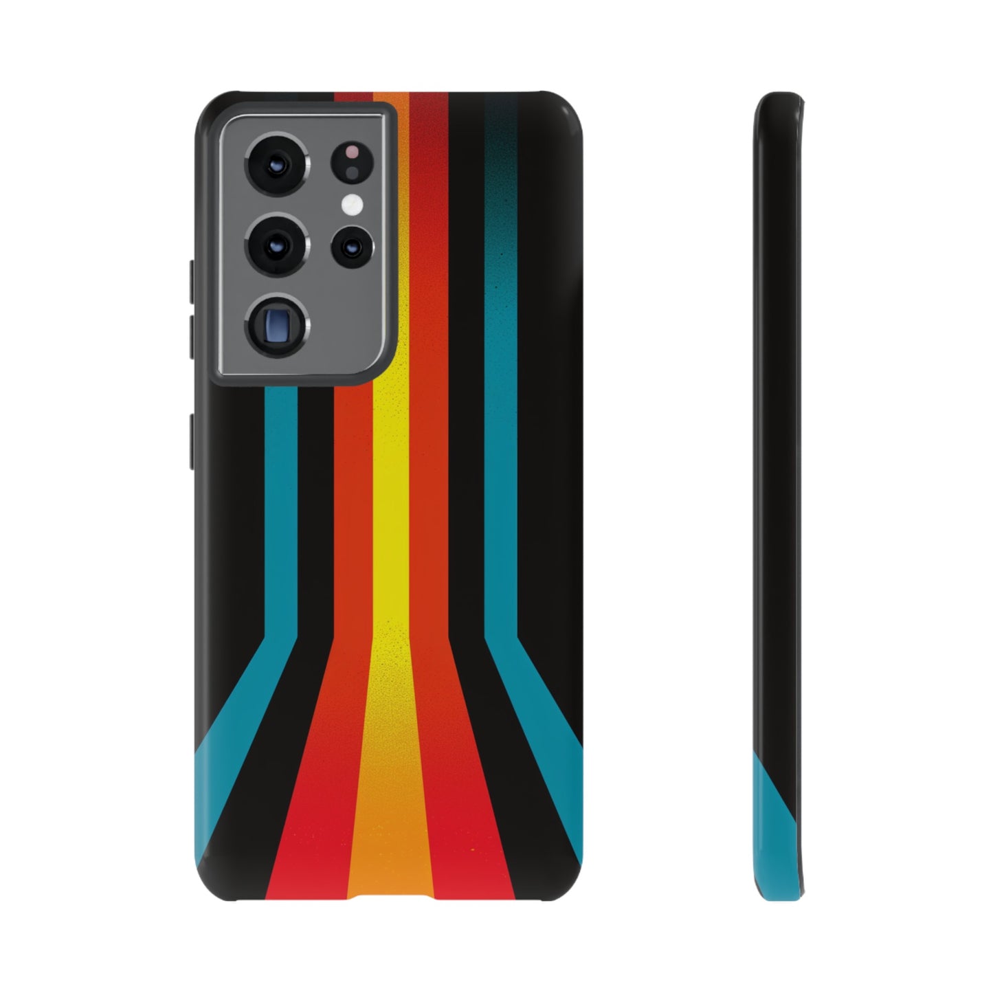 Retro Lines 1980s Flashback Phone Case