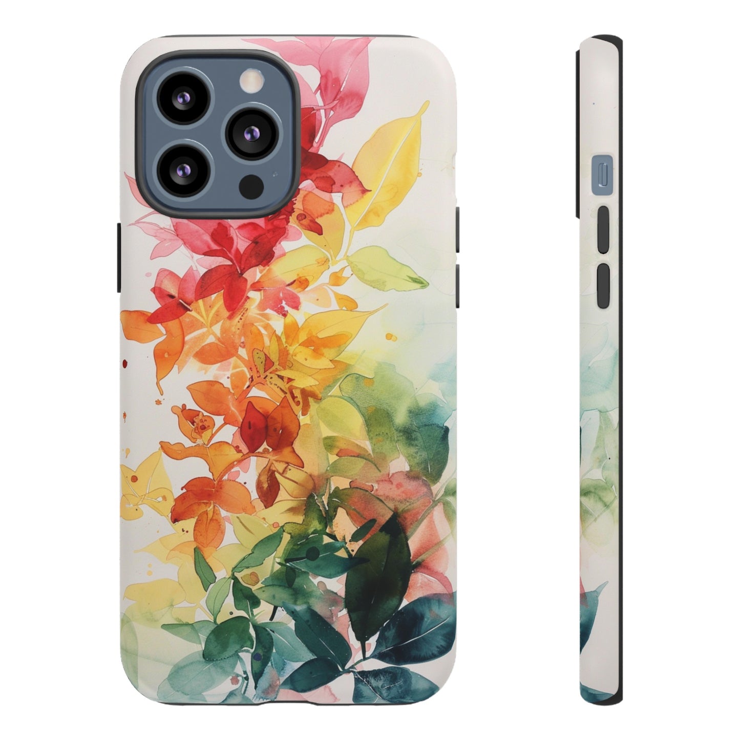 Floral Watercolor Painting iPhone 15 Case