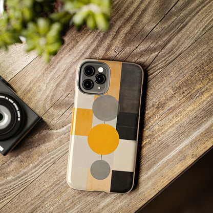 Atomic Era Meets Modern: Mid-Century Art Atomic Design Tough Case for iPhone