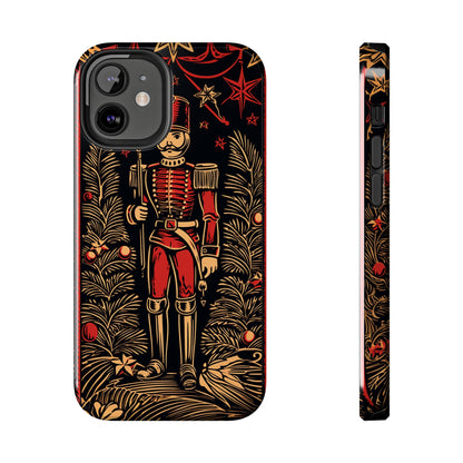 Guardian of Yuletides Past: Vintage Christmas Toy Soldier | Tough iPhone Case