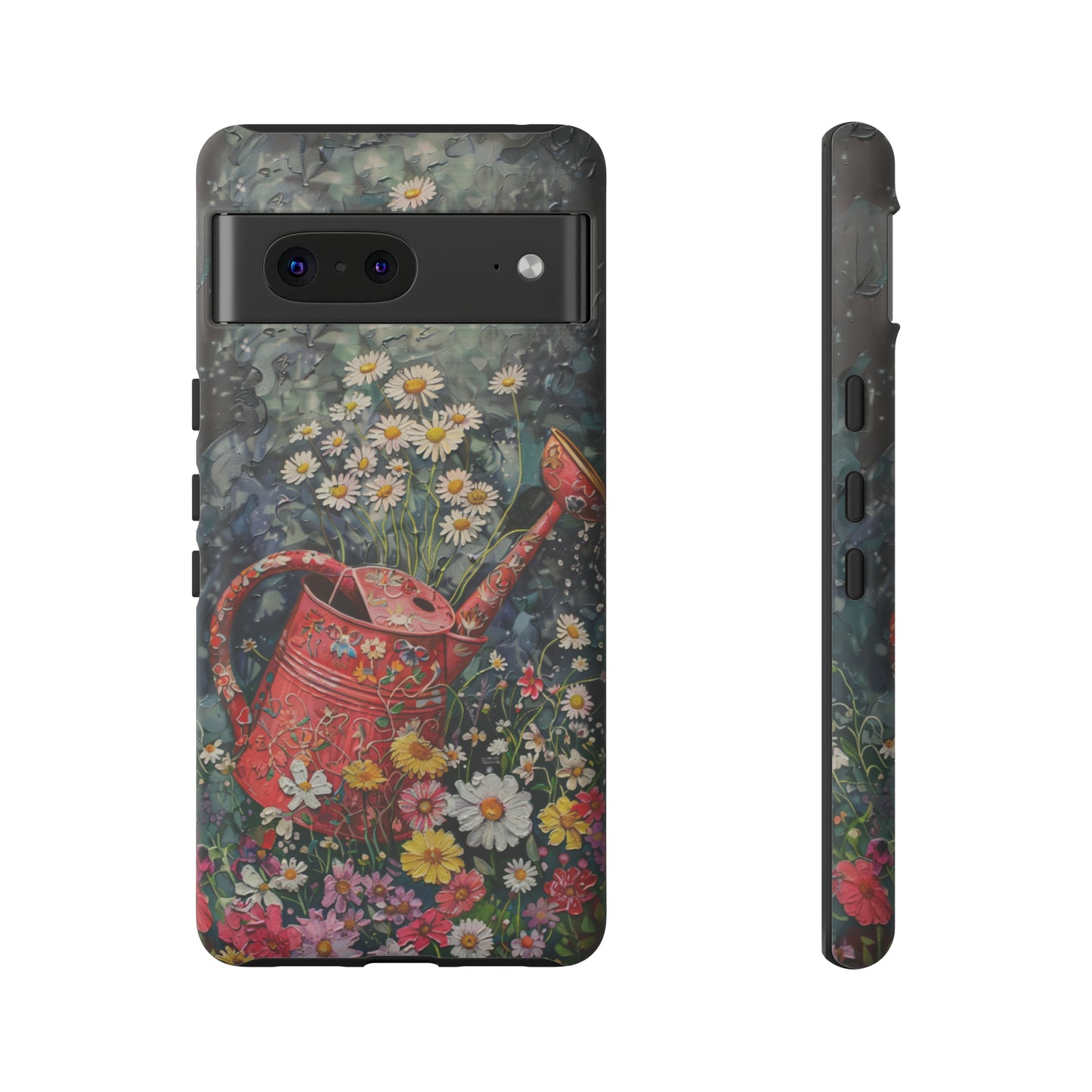 Flowers and Watering Can Floral Oil Painting Phone Case