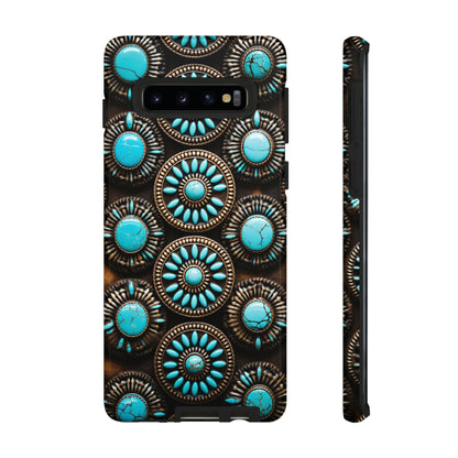 Vintage Navajo Native American Turquoise Concho Phone Case