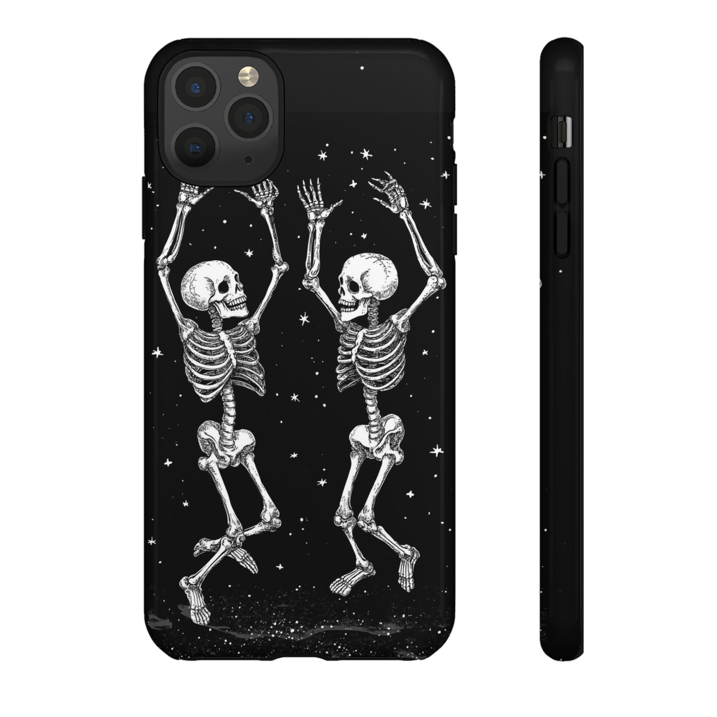 Halloween Dancing Skeletons iPhone Case