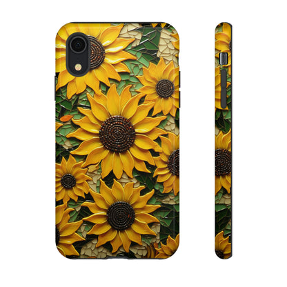 Vibrant mosaic tile phone cover for Samsung Galaxy S23