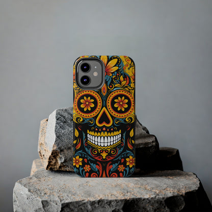 Sugar Skull iPhone Case | Dia de los Muertos Design for Apple iPhone