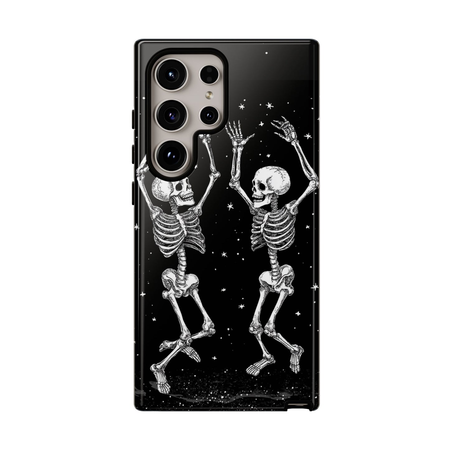 Halloween Dancing Skeletons iPhone Case